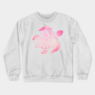 pink turtle Crewneck Sweatshirt